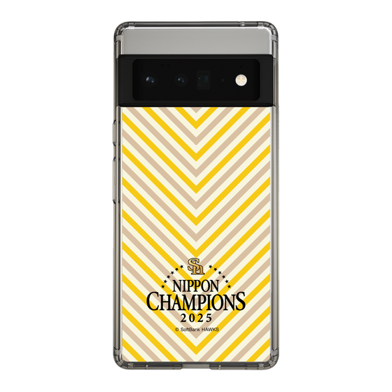 スリムプロテクションケース［ 福岡ソフトバンクホークス - NIPPON CHAMPIONS 2025 ロゴ - パターン ］