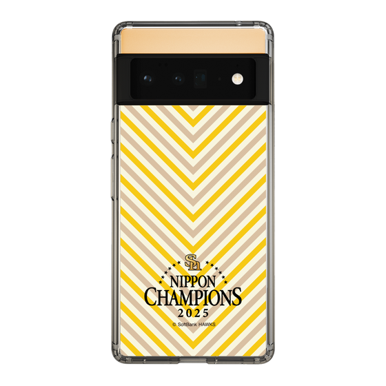 スリムプロテクションケース［ 福岡ソフトバンクホークス - NIPPON CHAMPIONS 2025 ロゴ - パターン ］