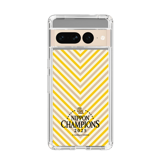 スリムプロテクションケース［ 福岡ソフトバンクホークス - NIPPON CHAMPIONS 2025 ロゴ - パターン ］