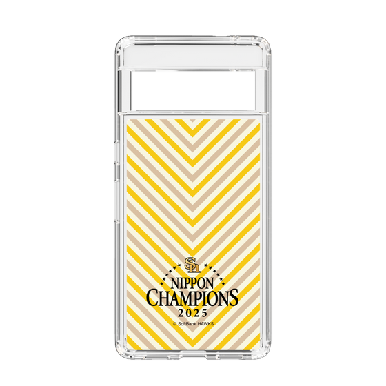 スリムプロテクションケース［ 福岡ソフトバンクホークス - NIPPON CHAMPIONS 2025 ロゴ - パターン ］