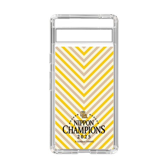 スリムプロテクションケース［ 福岡ソフトバンクホークス - NIPPON CHAMPIONS 2025 ロゴ - パターン ］