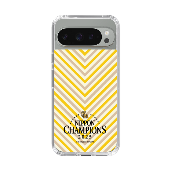 スリムプロテクションケース［ 福岡ソフトバンクホークス - NIPPON CHAMPIONS 2025 ロゴ - パターン ］