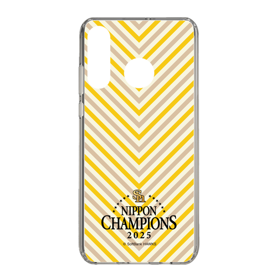 スリムプロテクションケース［ 福岡ソフトバンクホークス - NIPPON CHAMPIONS 2025 ロゴ - パターン ］