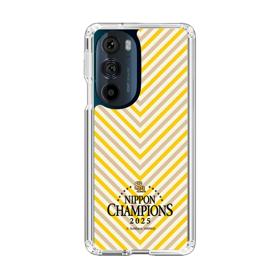 スリムプロテクションケース［ 福岡ソフトバンクホークス - NIPPON CHAMPIONS 2025 ロゴ - パターン ］