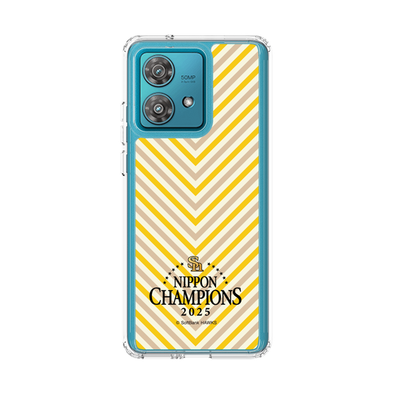 スリムプロテクションケース［ 福岡ソフトバンクホークス - NIPPON CHAMPIONS 2025 ロゴ - パターン ］