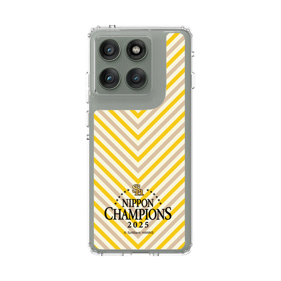 スリムプロテクションケース［ 福岡ソフトバンクホークス - NIPPON CHAMPIONS 2025 ロゴ - パターン ］