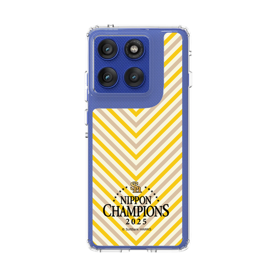 スリムプロテクションケース［ 福岡ソフトバンクホークス - NIPPON CHAMPIONS 2025 ロゴ - パターン ］