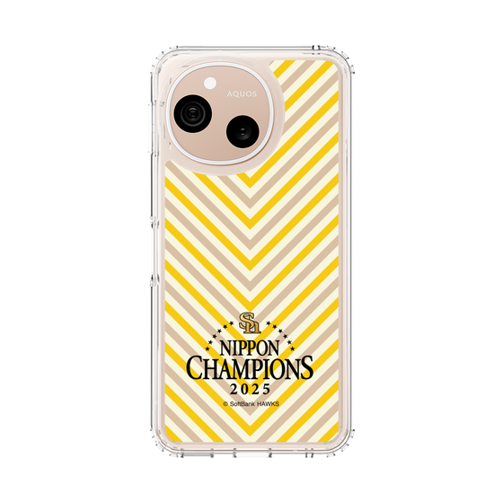 スリムプロテクションケース［ 福岡ソフトバンクホークス - NIPPON CHAMPIONS 2025 ロゴ - パターン ］