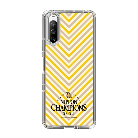 スリムプロテクションケース［ 福岡ソフトバンクホークス - NIPPON CHAMPIONS 2025 ロゴ - パターン ］