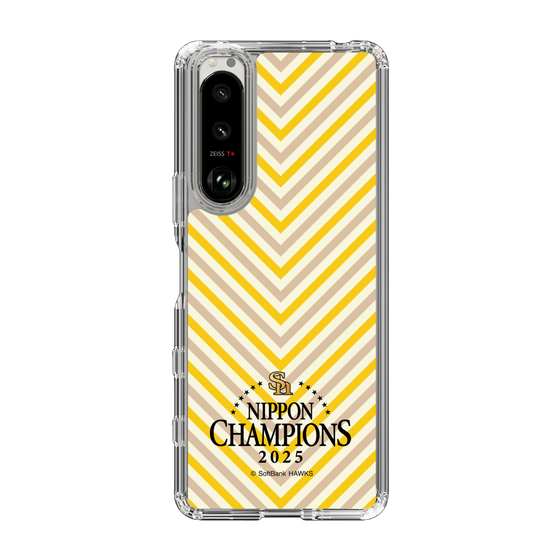 スリムプロテクションケース［ 福岡ソフトバンクホークス - NIPPON CHAMPIONS 2025 ロゴ - パターン ］