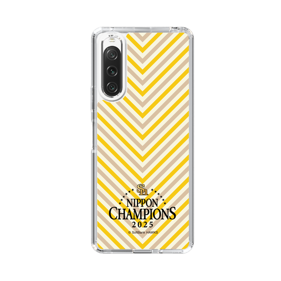 スリムプロテクションケース［ 福岡ソフトバンクホークス - NIPPON CHAMPIONS 2025 ロゴ - パターン ］
