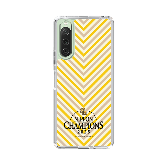 スリムプロテクションケース［ 福岡ソフトバンクホークス - NIPPON CHAMPIONS 2025 ロゴ - パターン ］
