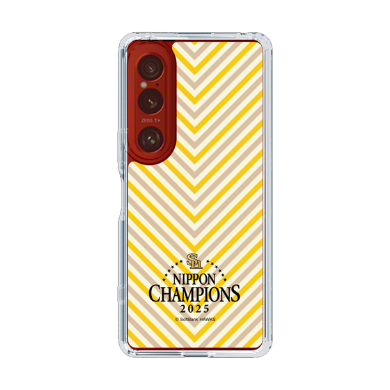 スリムプロテクションケース［ 福岡ソフトバンクホークス - NIPPON CHAMPIONS 2025 ロゴ - パターン ］