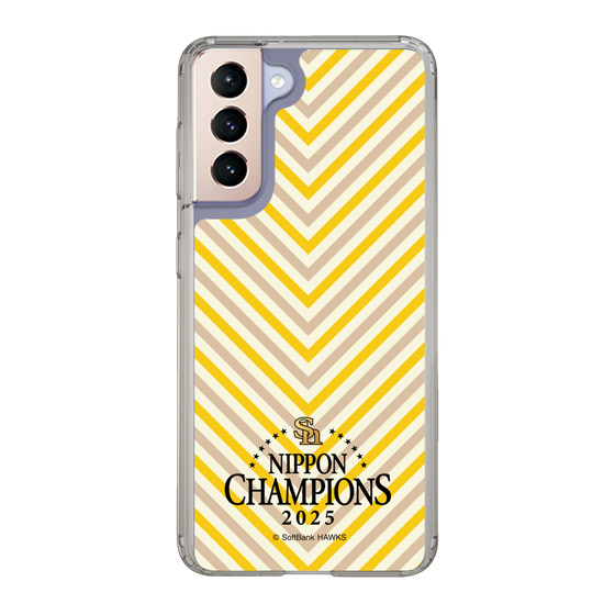 スリムプロテクションケース［ 福岡ソフトバンクホークス - NIPPON CHAMPIONS 2025 ロゴ - パターン ］