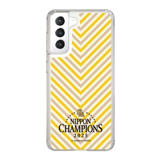 スリムプロテクションケース［ 福岡ソフトバンクホークス - NIPPON CHAMPIONS 2025 ロゴ - パターン ］