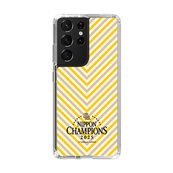 スリムプロテクションケース［ 福岡ソフトバンクホークス - NIPPON CHAMPIONS 2025 ロゴ - パターン ］