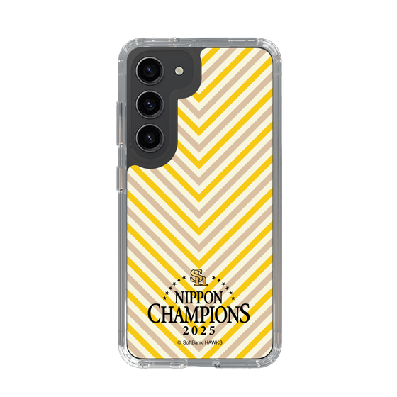 スリムプロテクションケース［ 福岡ソフトバンクホークス - NIPPON CHAMPIONS 2025 ロゴ - パターン ］