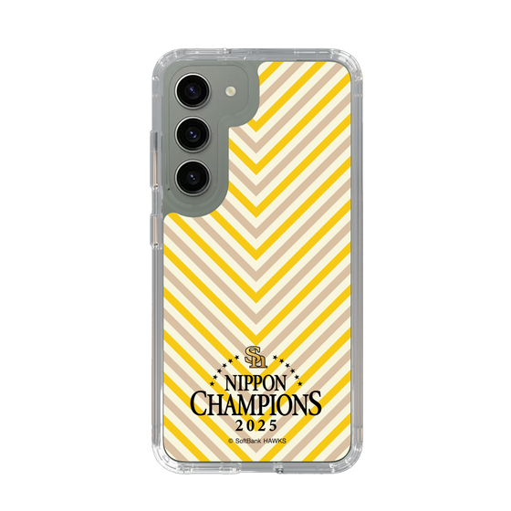 スリムプロテクションケース［ 福岡ソフトバンクホークス - NIPPON CHAMPIONS 2025 ロゴ - パターン ］
