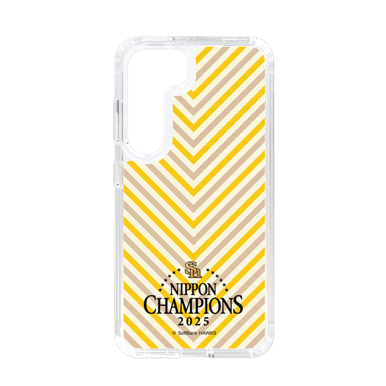 スリムプロテクションケース［ 福岡ソフトバンクホークス - NIPPON CHAMPIONS 2025 ロゴ - パターン ］