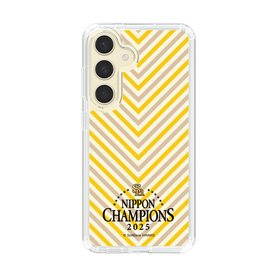 スリムプロテクションケース［ 福岡ソフトバンクホークス - NIPPON CHAMPIONS 2025 ロゴ - パターン ］