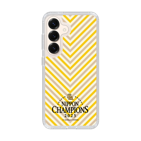 スリムプロテクションケース［ 福岡ソフトバンクホークス - NIPPON CHAMPIONS 2025 ロゴ - パターン ］
