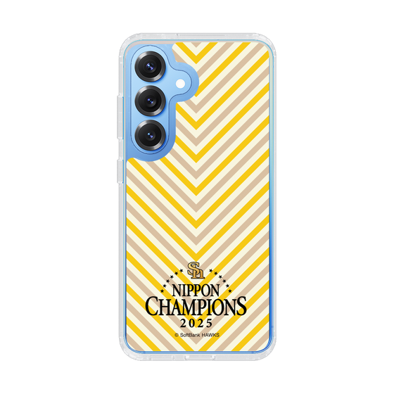 スリムプロテクションケース［ 福岡ソフトバンクホークス - NIPPON CHAMPIONS 2025 ロゴ - パターン ］
