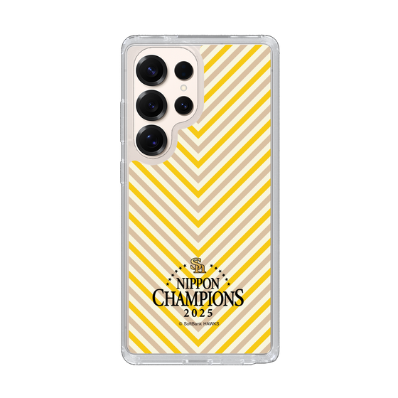 スリムプロテクションケース［ 福岡ソフトバンクホークス - NIPPON CHAMPIONS 2025 ロゴ - パターン ］