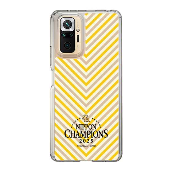 スリムプロテクションケース［ 福岡ソフトバンクホークス - NIPPON CHAMPIONS 2025 ロゴ - パターン ］
