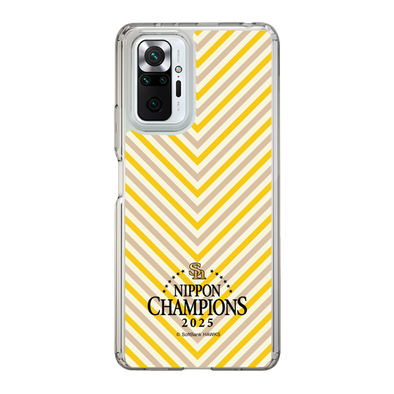 スリムプロテクションケース［ 福岡ソフトバンクホークス - NIPPON CHAMPIONS 2025 ロゴ - パターン ］