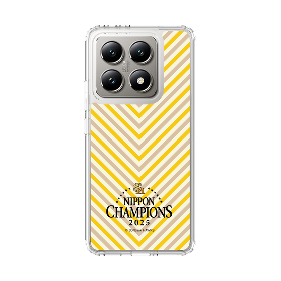 スリムプロテクションケース［ 福岡ソフトバンクホークス - NIPPON CHAMPIONS 2025 ロゴ - パターン ］