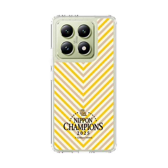 スリムプロテクションケース［ 福岡ソフトバンクホークス - NIPPON CHAMPIONS 2025 ロゴ - パターン ］