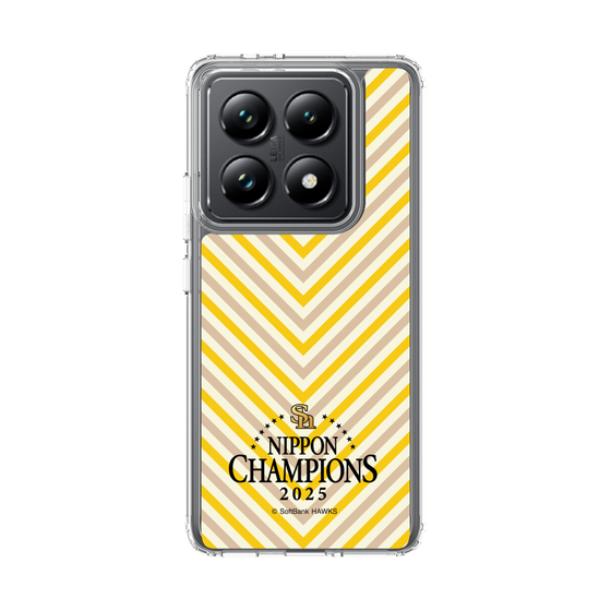 スリムプロテクションケース［ 福岡ソフトバンクホークス - NIPPON CHAMPIONS 2025 ロゴ - パターン ］
