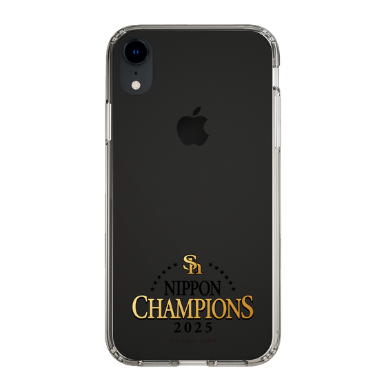 スリムプロテクションケース［ 福岡ソフトバンクホークス - NIPPON CHAMPIONS 2025 ロゴ - クリア ］