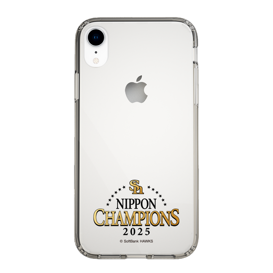 スリムプロテクションケース［ 福岡ソフトバンクホークス - NIPPON CHAMPIONS 2025 ロゴ - クリア ］