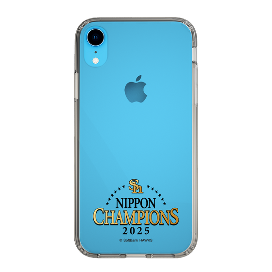 スリムプロテクションケース［ 福岡ソフトバンクホークス - NIPPON CHAMPIONS 2025 ロゴ - クリア ］