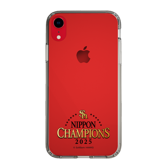 スリムプロテクションケース［ 福岡ソフトバンクホークス - NIPPON CHAMPIONS 2025 ロゴ - クリア ］