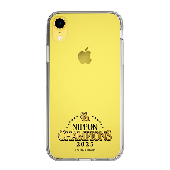スリムプロテクションケース［ 福岡ソフトバンクホークス - NIPPON CHAMPIONS 2025 ロゴ - クリア ］