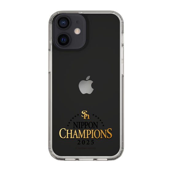 スリムプロテクションケース［ 福岡ソフトバンクホークス - NIPPON CHAMPIONS 2025 ロゴ - クリア ］