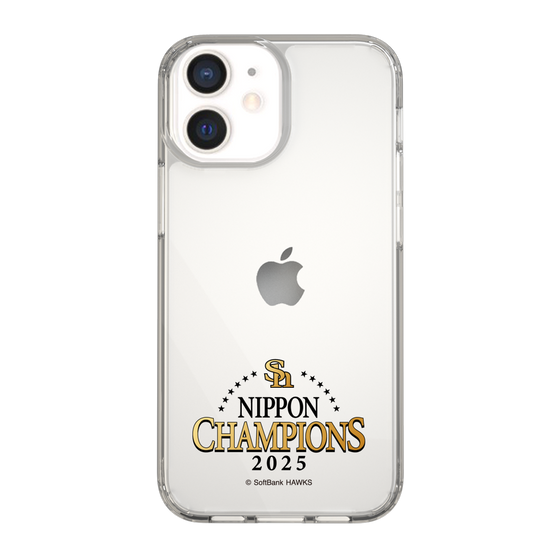 スリムプロテクションケース［ 福岡ソフトバンクホークス - NIPPON CHAMPIONS 2025 ロゴ - クリア ］