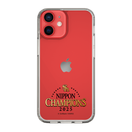 スリムプロテクションケース［ 福岡ソフトバンクホークス - NIPPON CHAMPIONS 2025 ロゴ - クリア ］