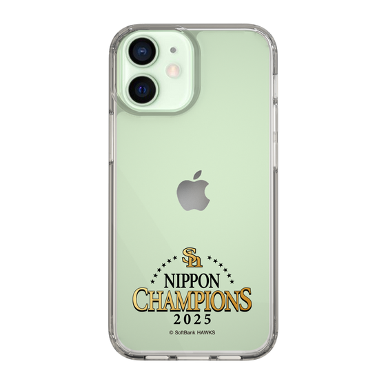 スリムプロテクションケース［ 福岡ソフトバンクホークス - NIPPON CHAMPIONS 2025 ロゴ - クリア ］