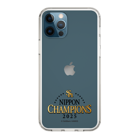スリムプロテクションケース［ 福岡ソフトバンクホークス - NIPPON CHAMPIONS 2025 ロゴ - クリア ］