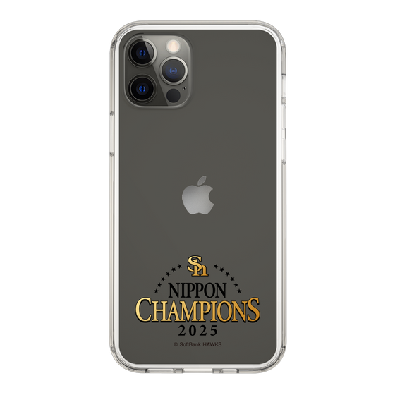 スリムプロテクションケース［ 福岡ソフトバンクホークス - NIPPON CHAMPIONS 2025 ロゴ - クリア ］