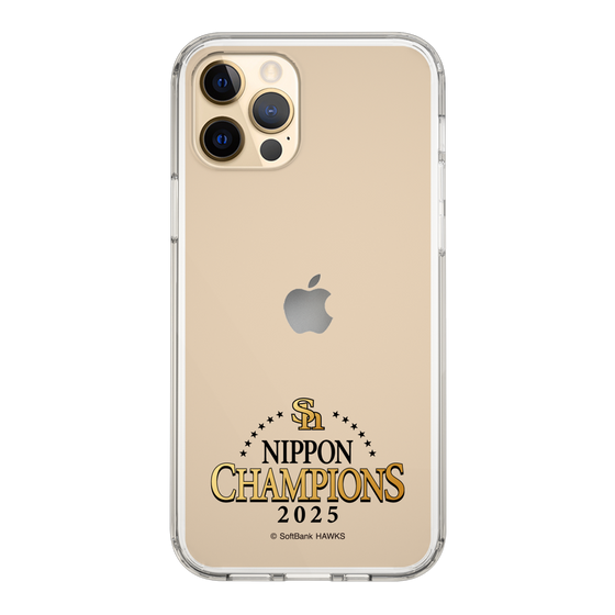 スリムプロテクションケース［ 福岡ソフトバンクホークス - NIPPON CHAMPIONS 2025 ロゴ - クリア ］