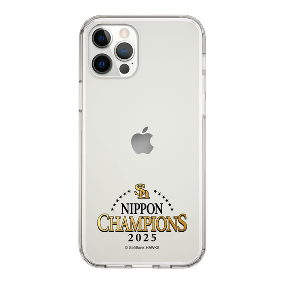 スリムプロテクションケース［ 福岡ソフトバンクホークス - NIPPON CHAMPIONS 2025 ロゴ - クリア ］