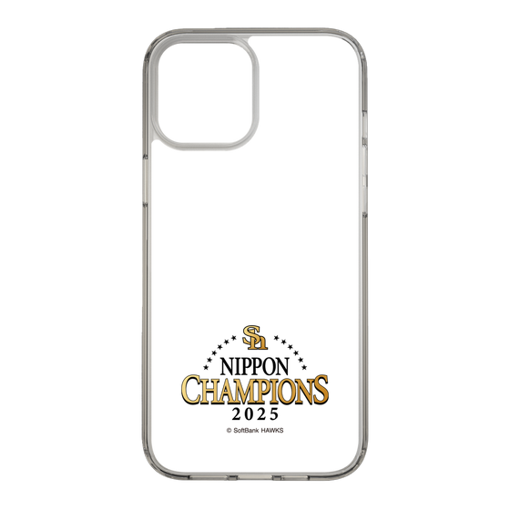 スリムプロテクションケース［ 福岡ソフトバンクホークス - NIPPON CHAMPIONS 2025 ロゴ - クリア ］