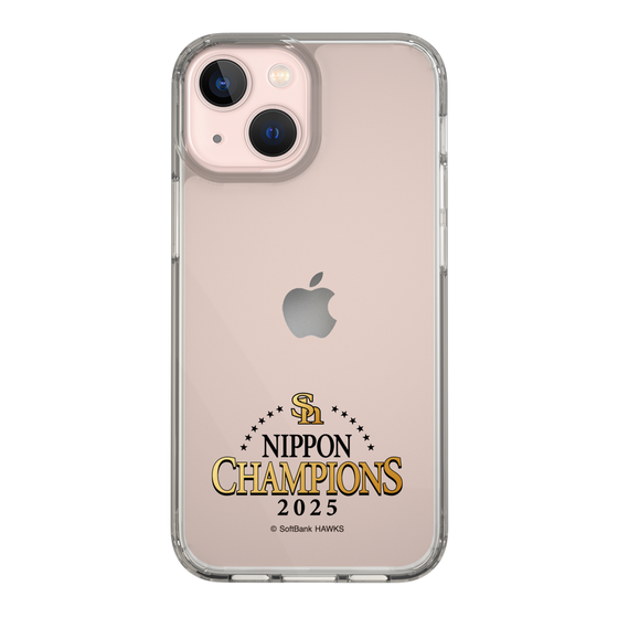 スリムプロテクションケース［ 福岡ソフトバンクホークス - NIPPON CHAMPIONS 2025 ロゴ - クリア ］
