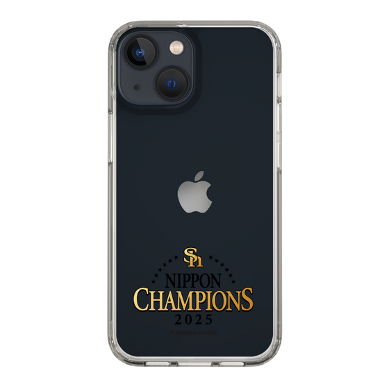 スリムプロテクションケース［ 福岡ソフトバンクホークス - NIPPON CHAMPIONS 2025 ロゴ - クリア ］
