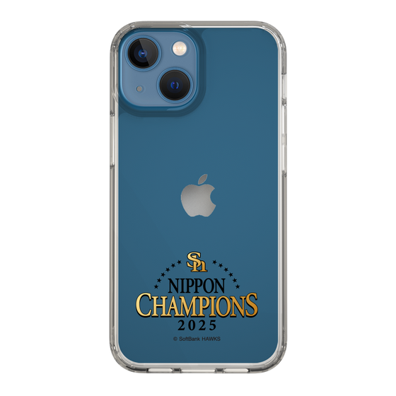 スリムプロテクションケース［ 福岡ソフトバンクホークス - NIPPON CHAMPIONS 2025 ロゴ - クリア ］