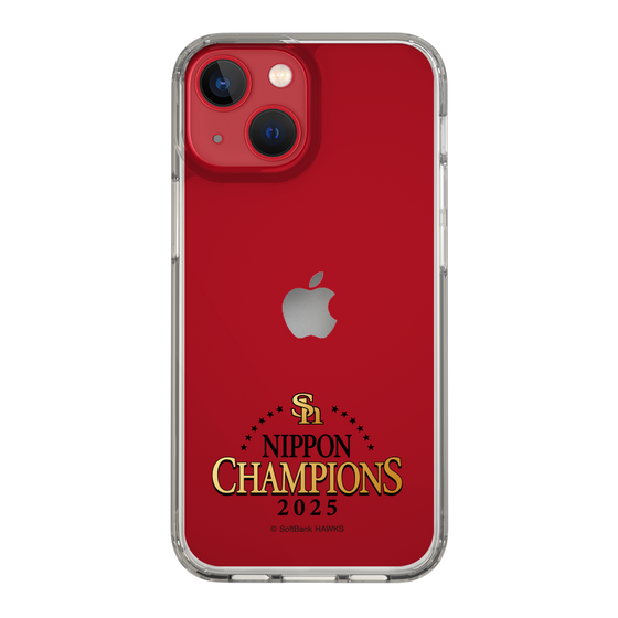 スリムプロテクションケース［ 福岡ソフトバンクホークス - NIPPON CHAMPIONS 2025 ロゴ - クリア ］